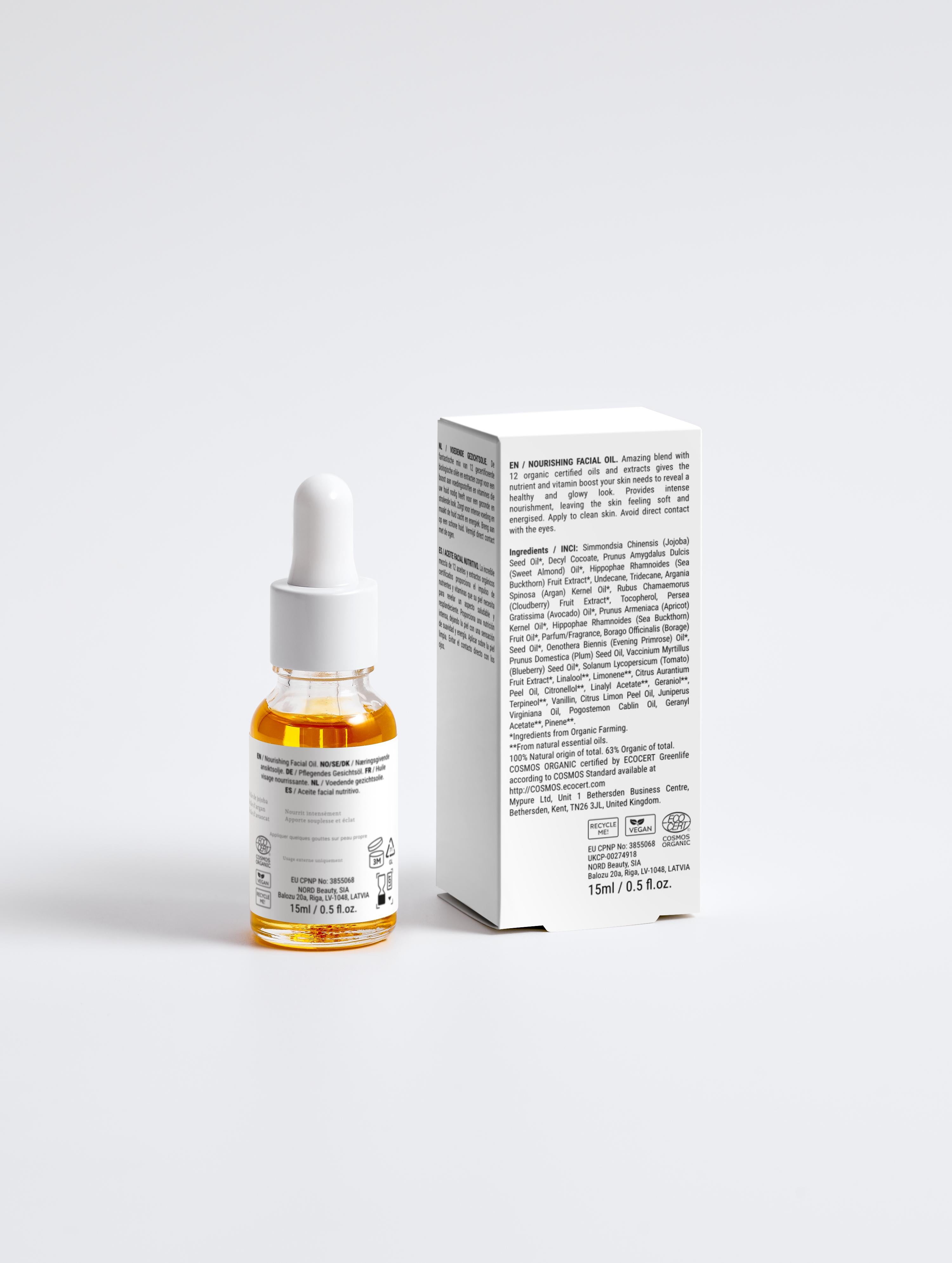 Huile pour le visage Éclat aux 11 Huiles bio – argan, jojoba et baies précieuses