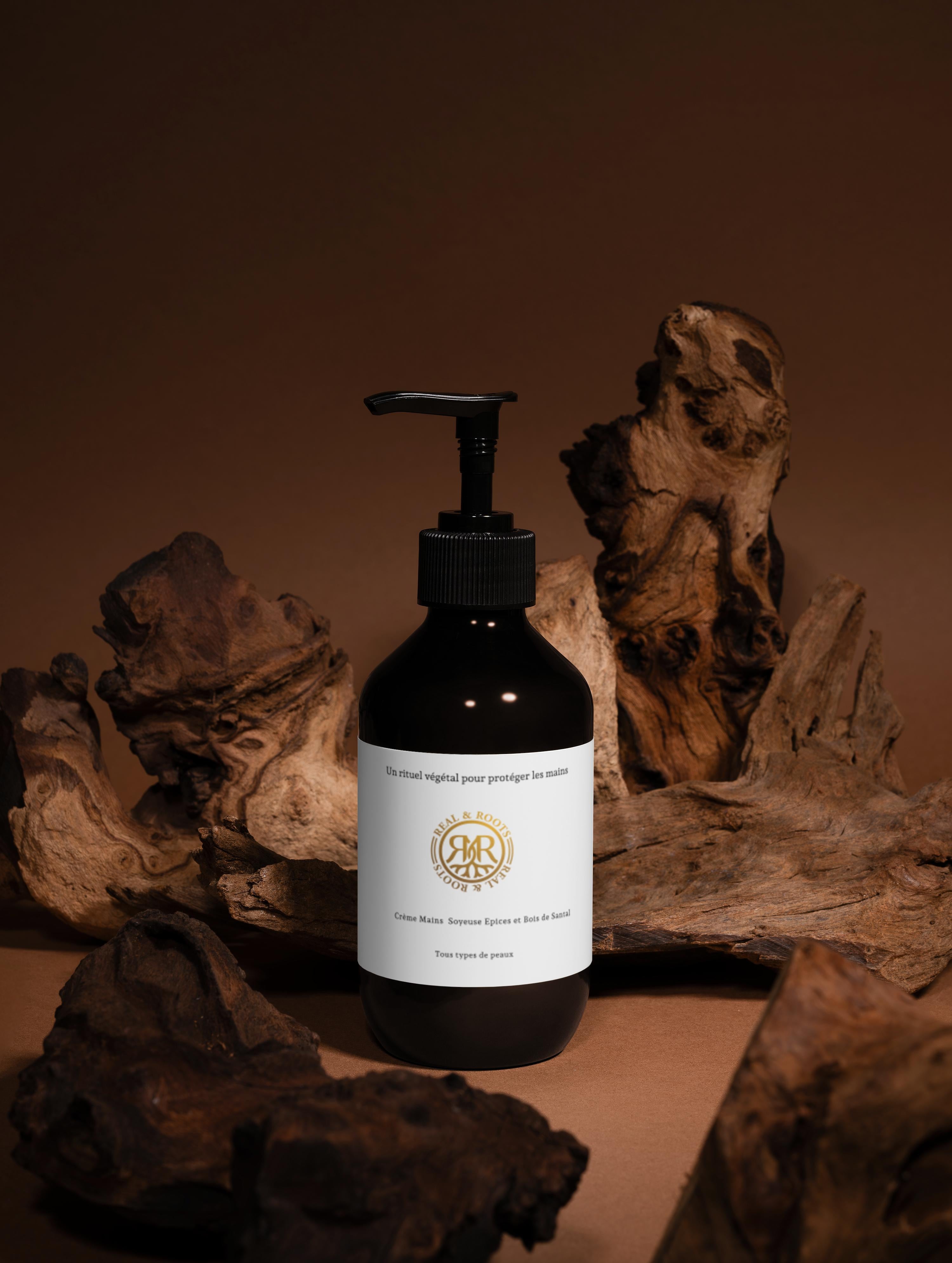 Crème pour les mains Silk Skin, épices et bois de santal