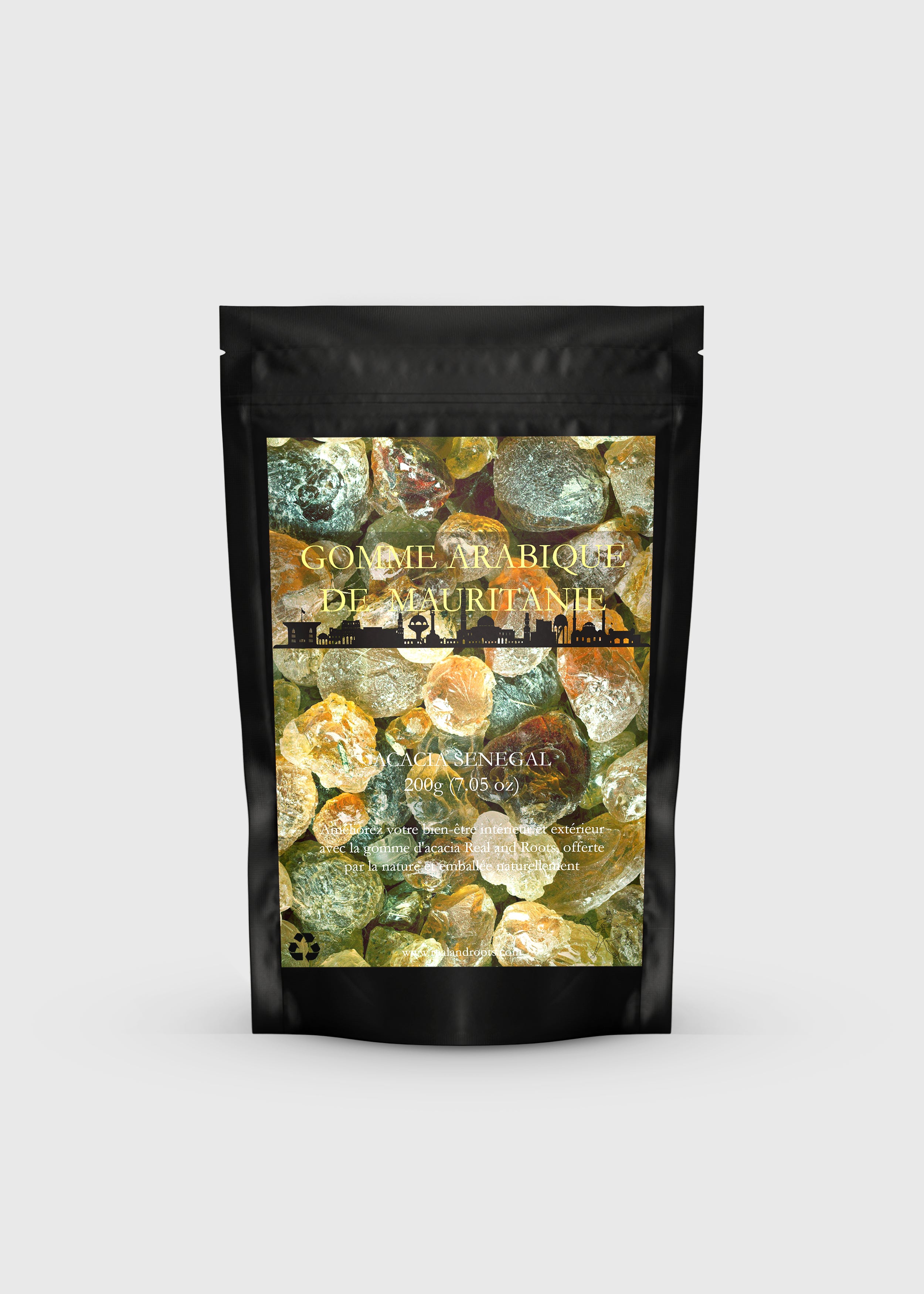Gomme arabique torréfiée – Résine végétale naturelle & usages traditionnels | Real and Roots