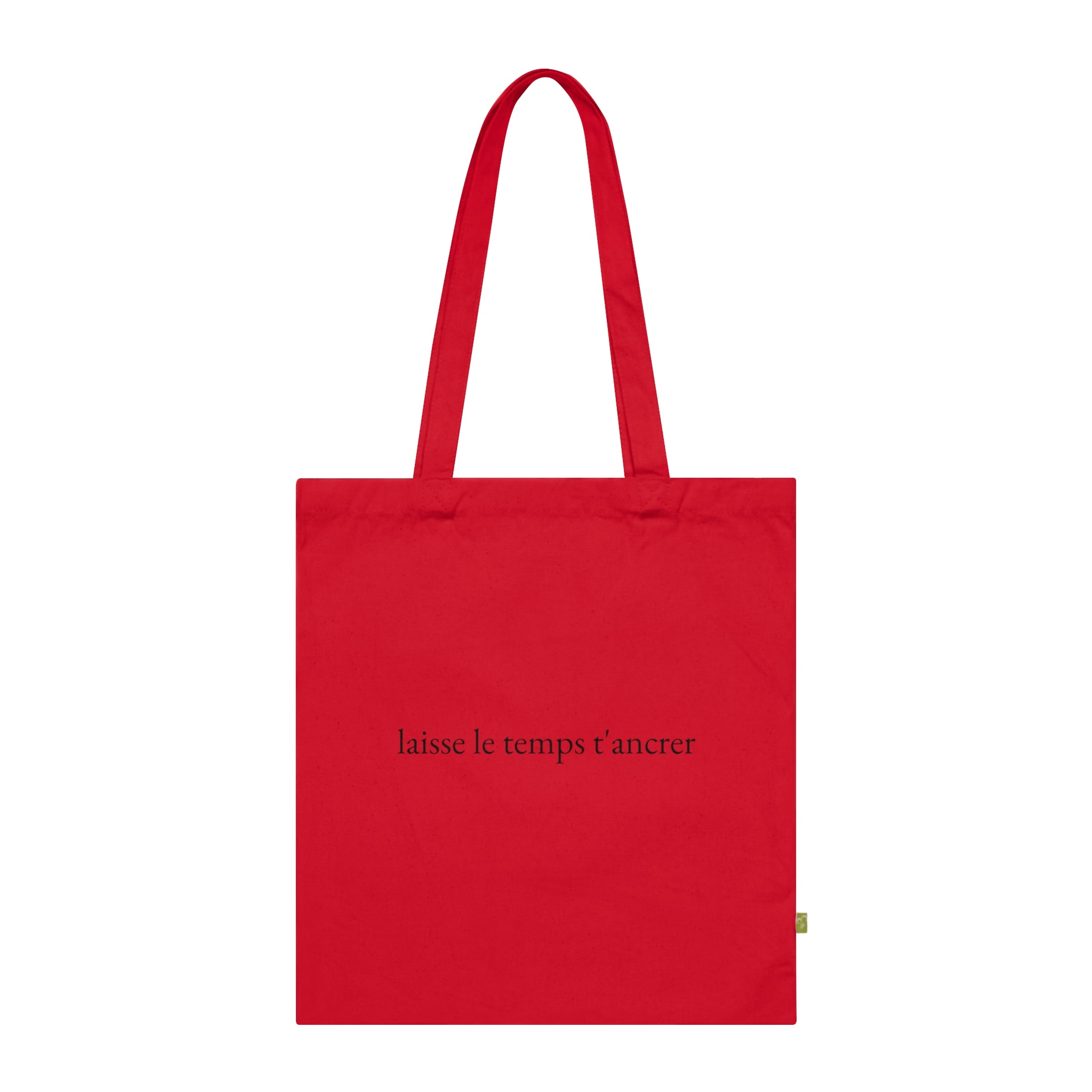 Laisse le temps t'ancrer (Tote bag en Cotton biologigique)