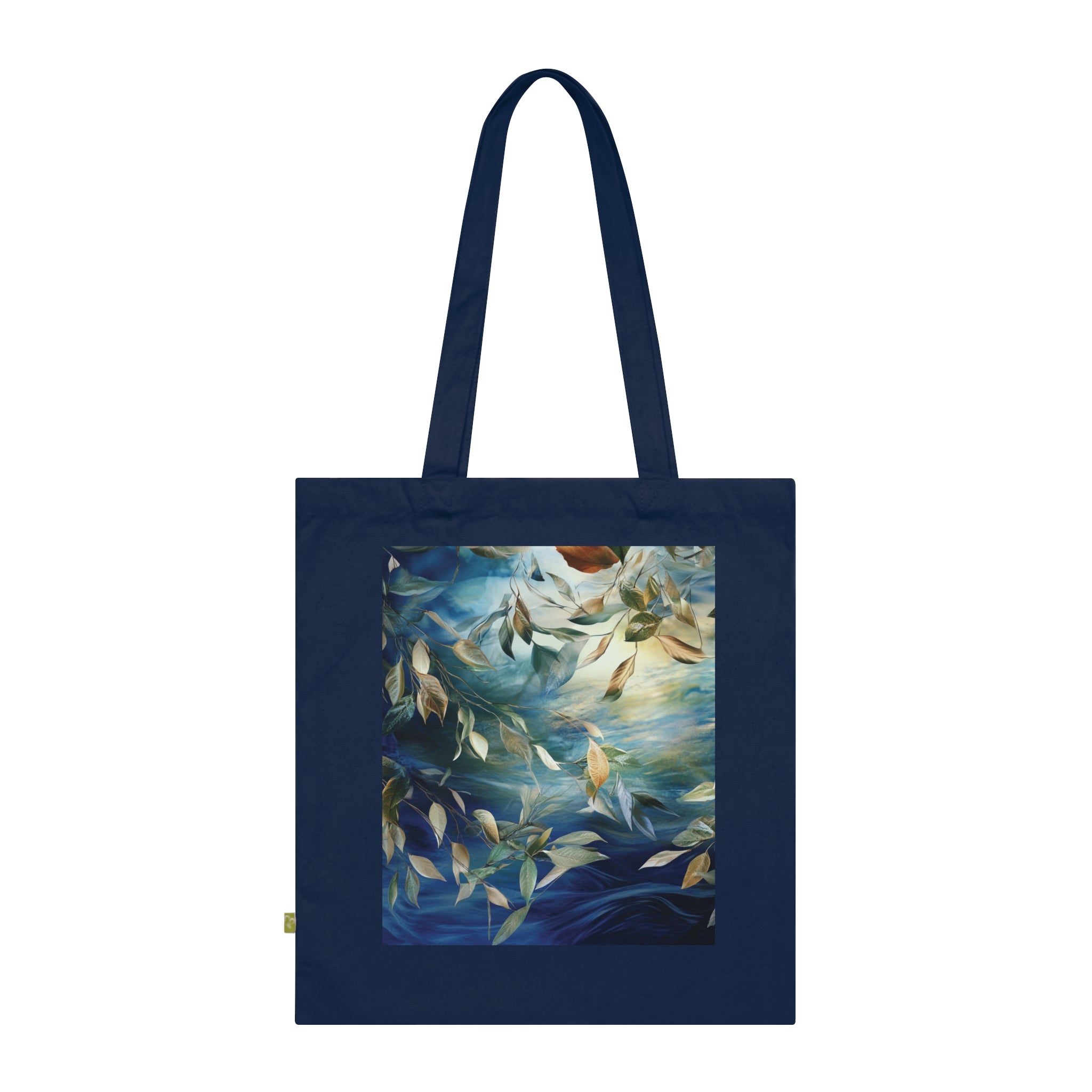 Dans chaque feuille (Tote bag en coton biologique écologique).
