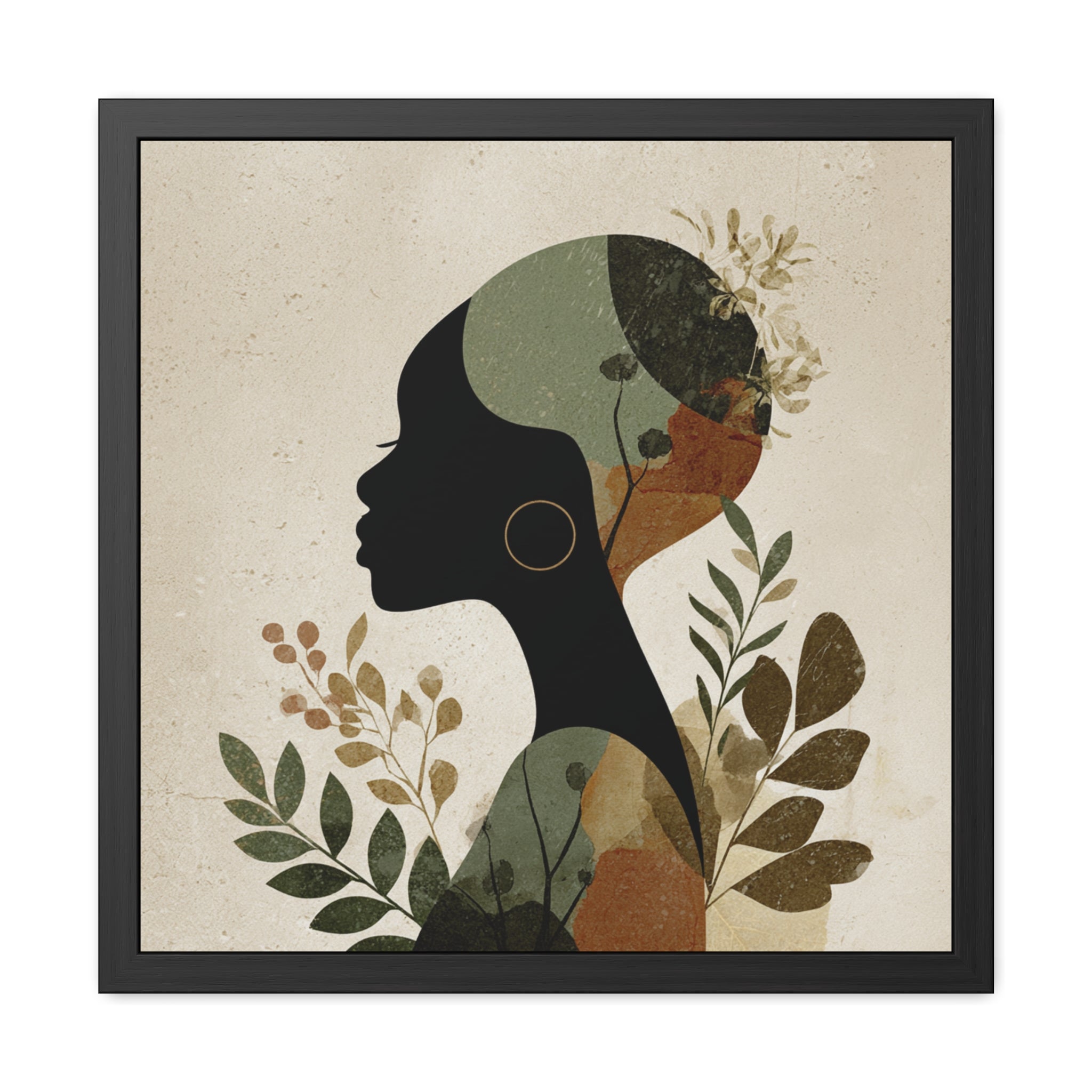 Botanical silhouette