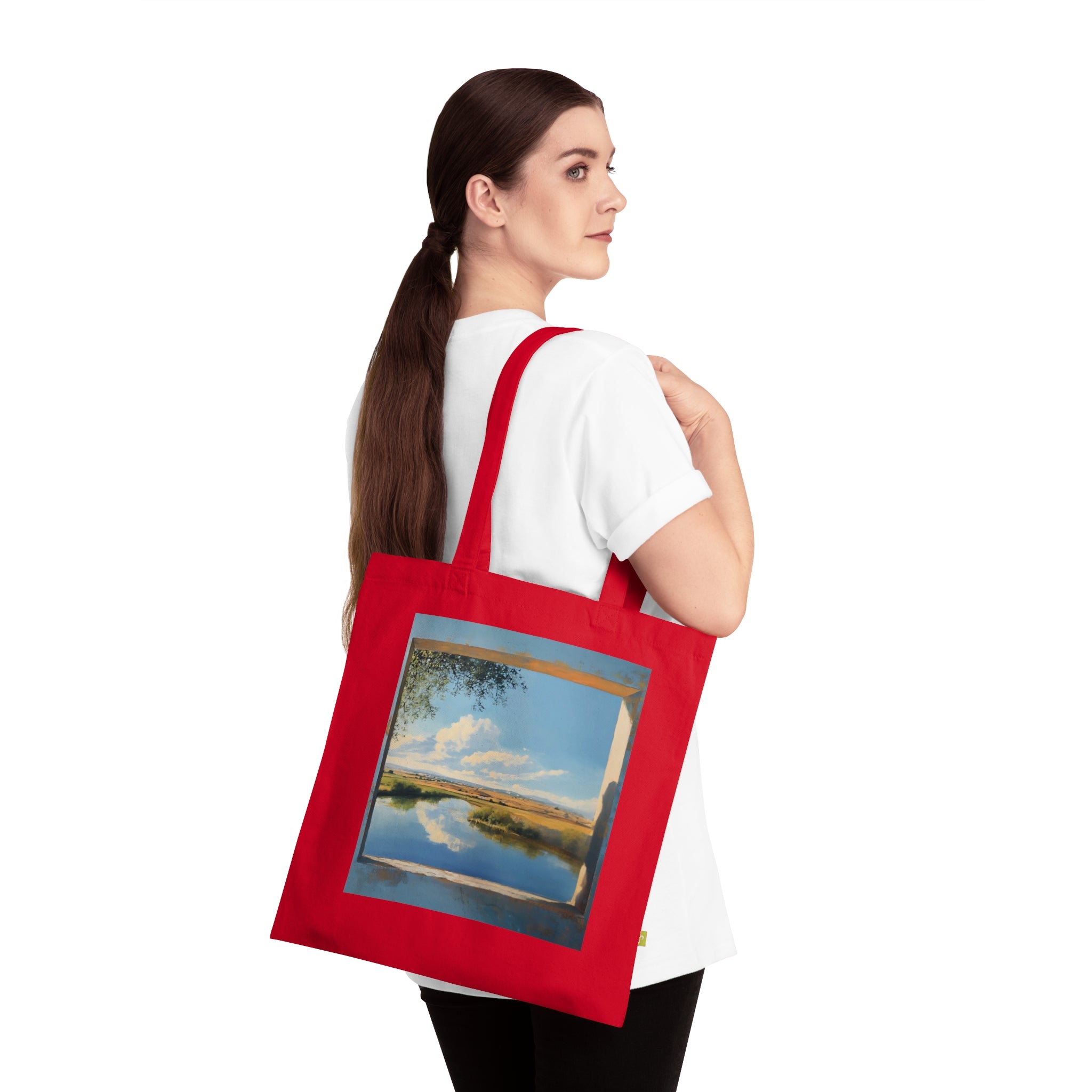Laisse le temps t'ancrer (Tote bag en Cotton biologigique)