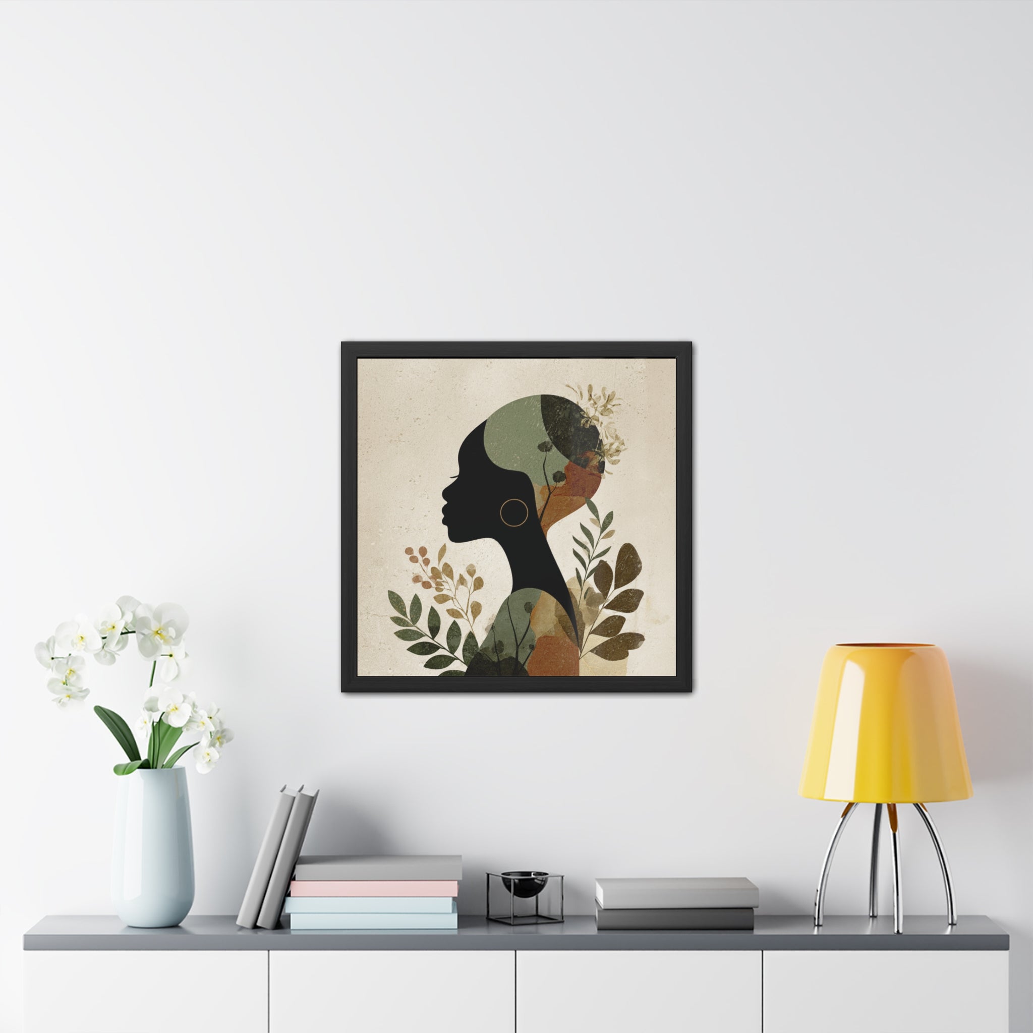 Botanical silhouette