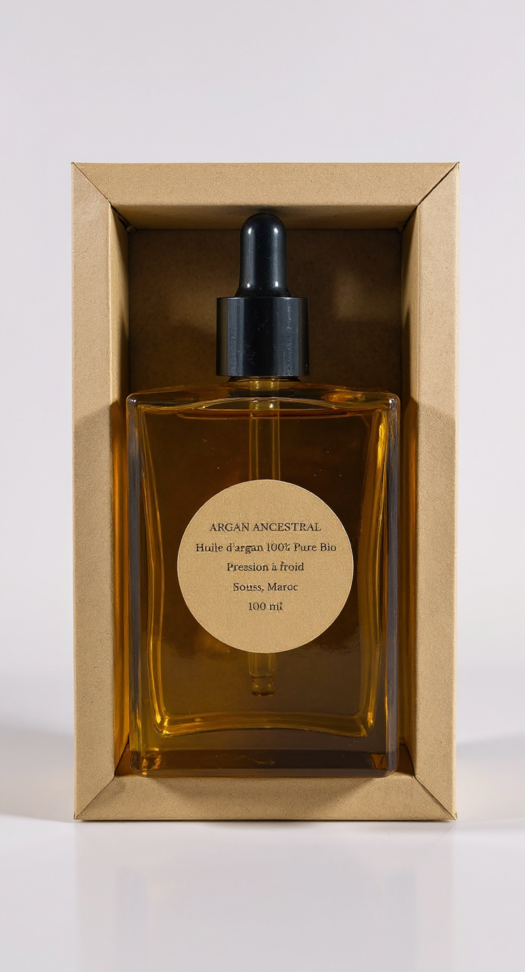 Argan ancestral:  huile d'argan 100% Pure et bio du Maroc