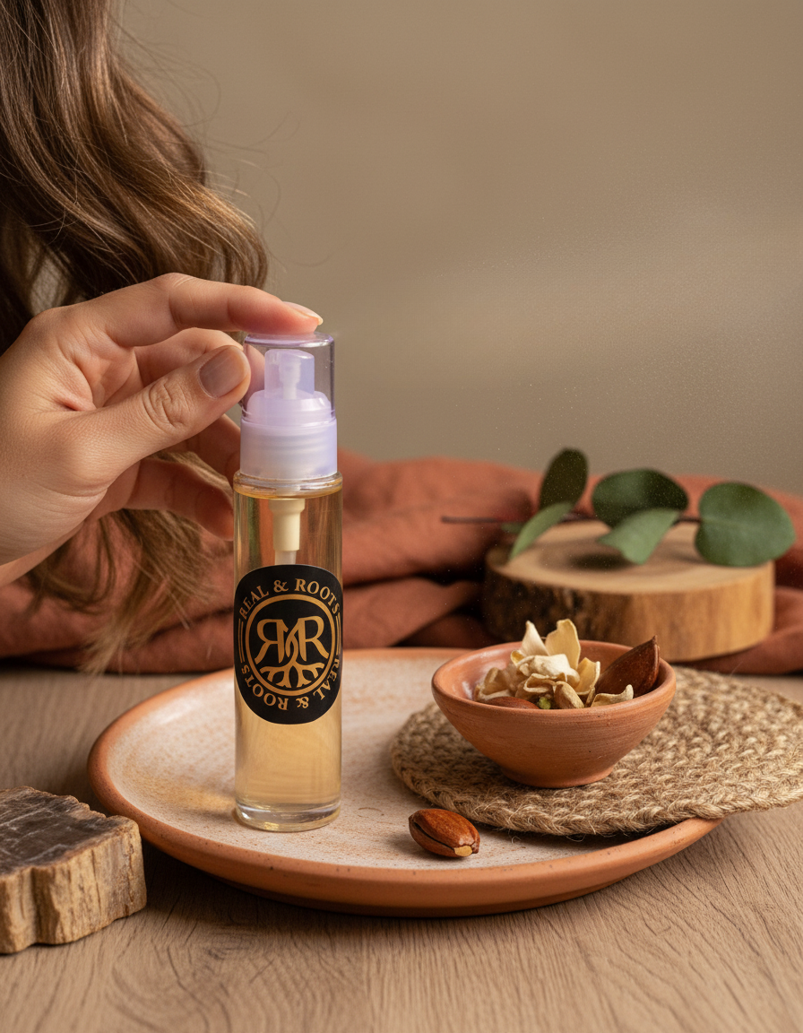 Huile d'argan parfumée Bio | Real and Roots