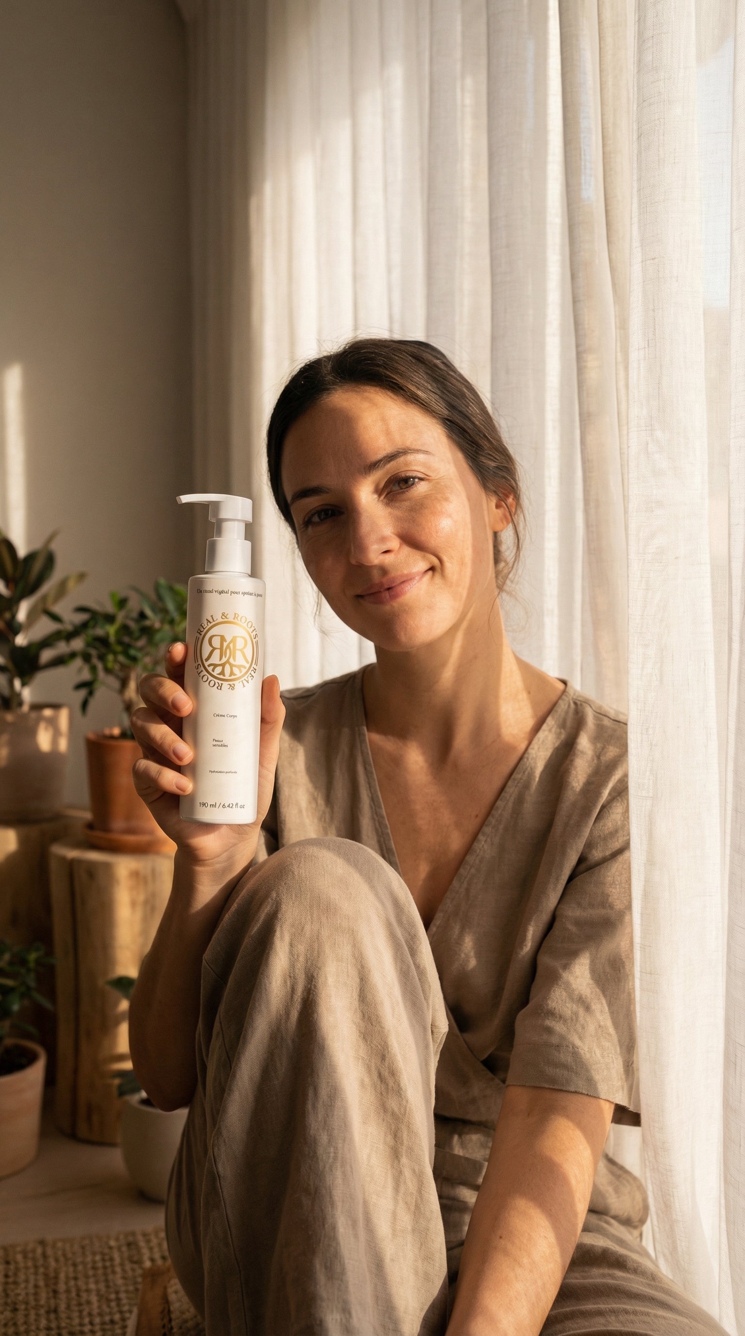 Crème de corps hydratante pour peaux sensibles – Beurre de Karité et Cacao