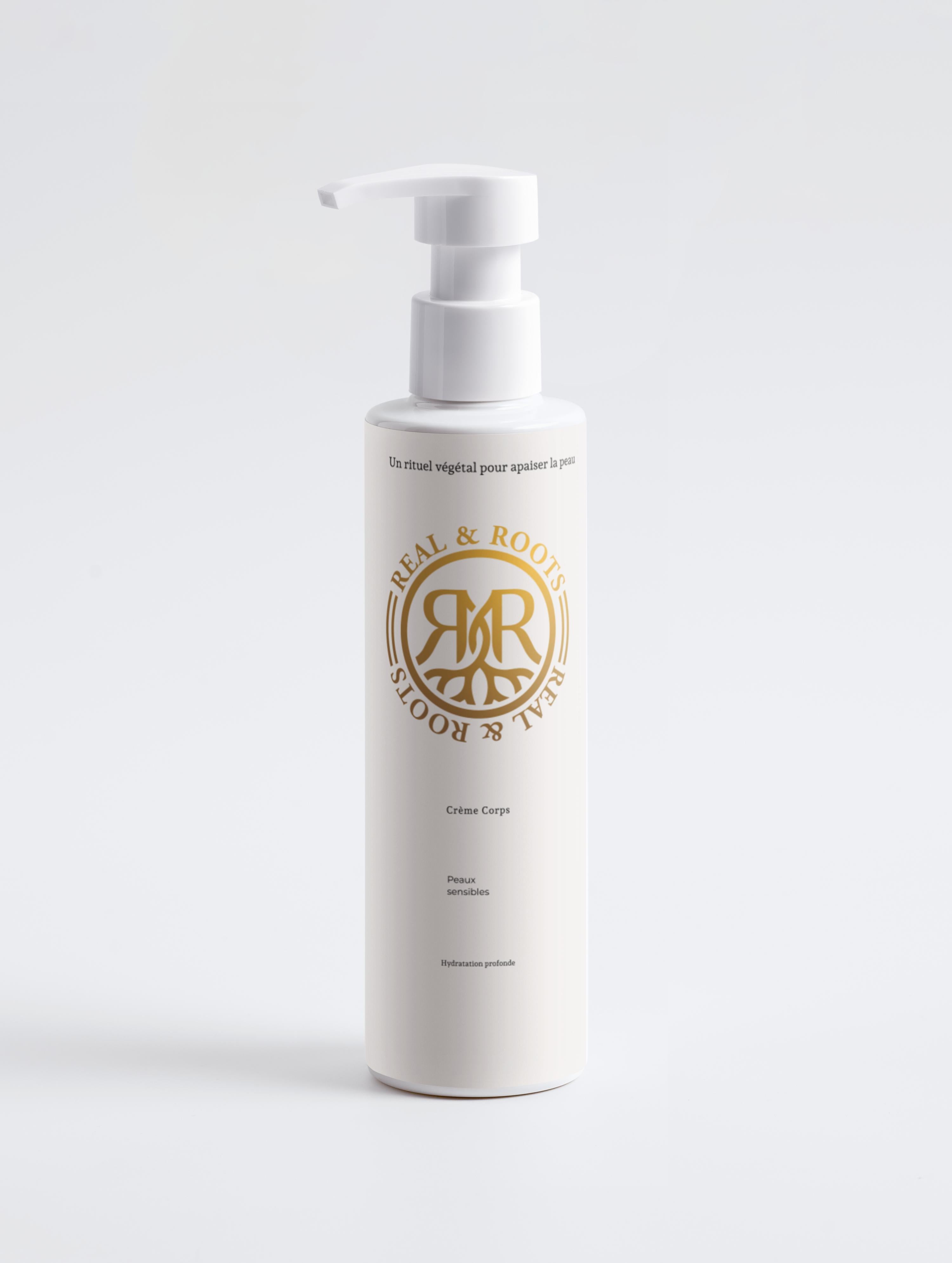 Crème de corps hydratante pour peaux sensibles Real & Roots