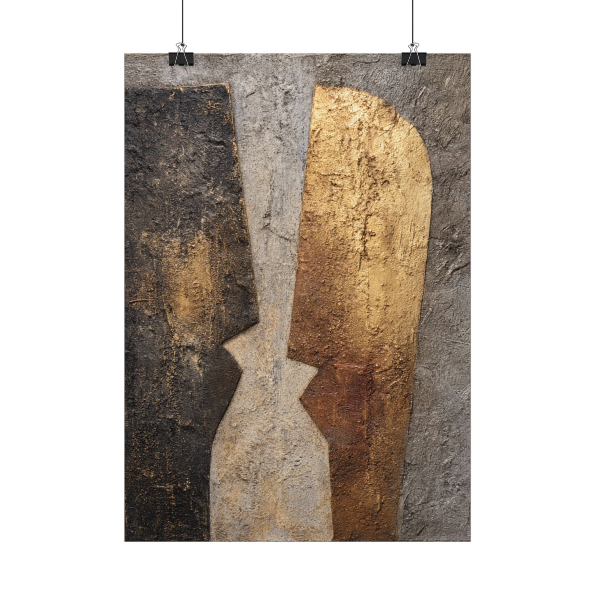 Visages :affiche pour décoration murale