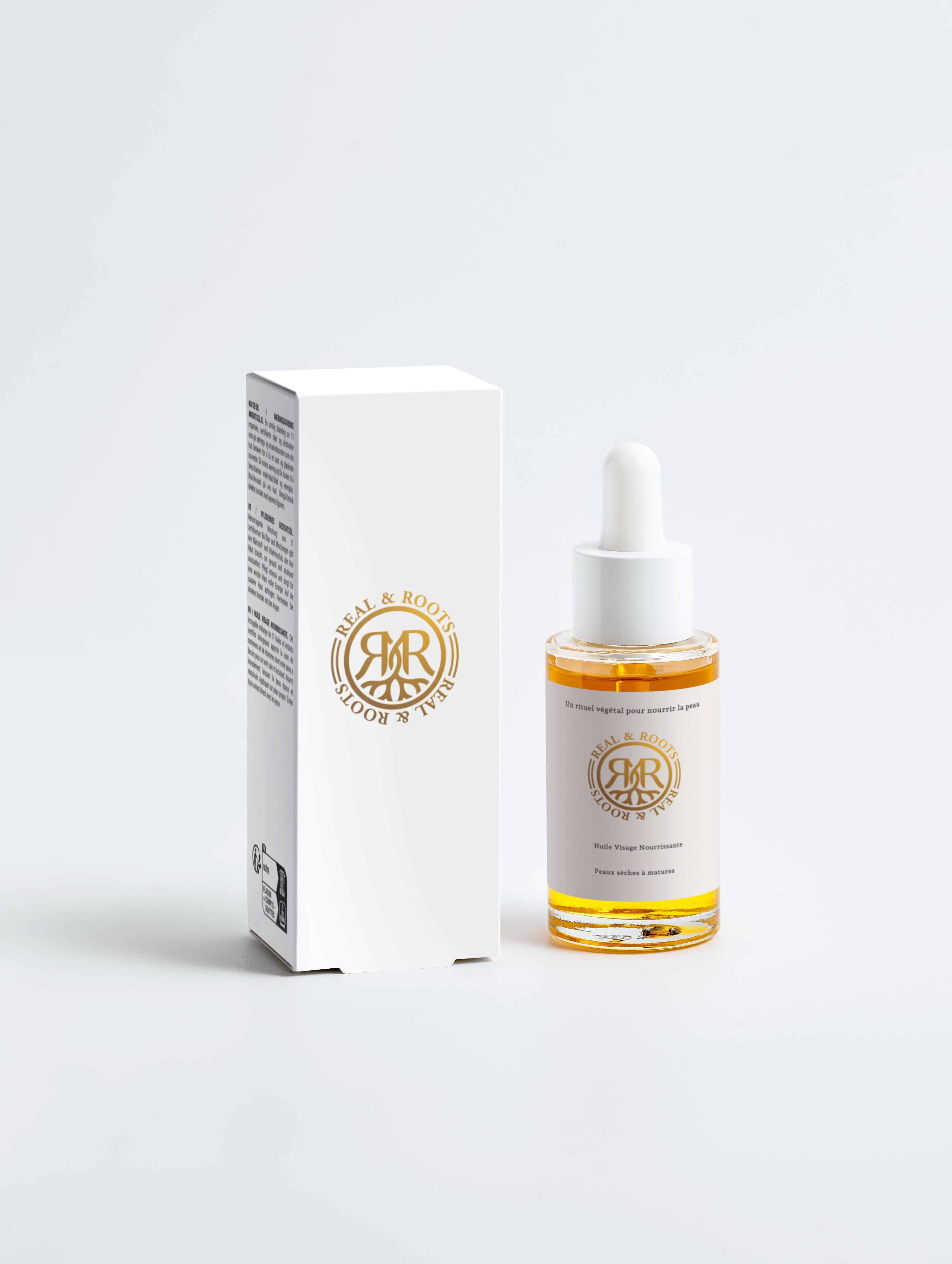 Huile pour le  visage Éclat aux 11 Huiles bio – argan, jojoba et baies précieuses