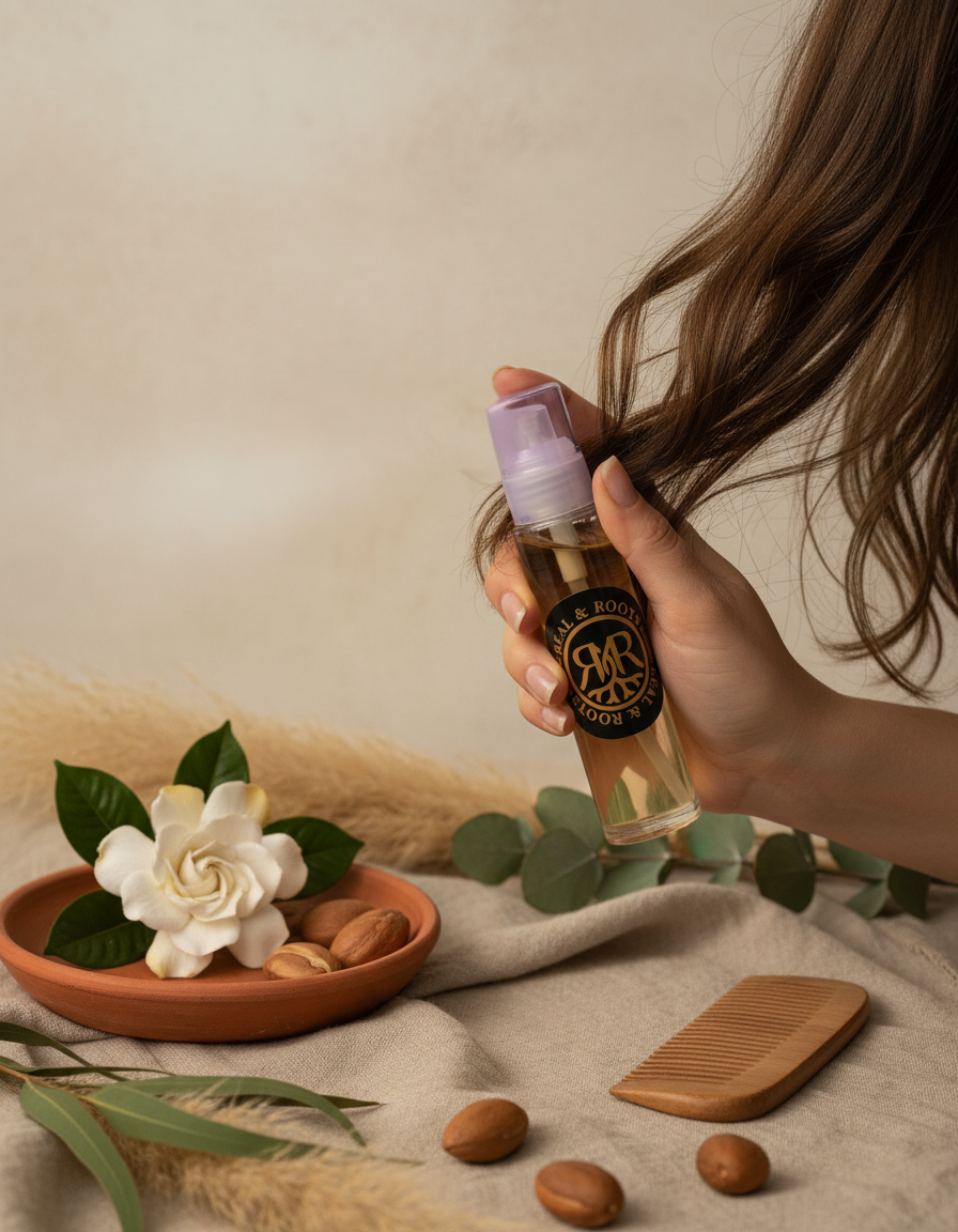 Huile d'argan parfumée Bio | Real and Roots