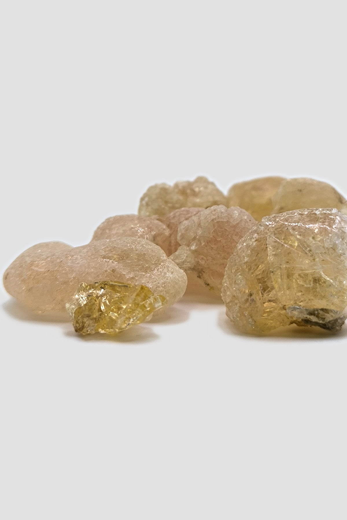 Gomme arabique de Mauritanie en morceaux translucides, Acacia senegal — Real & Roots