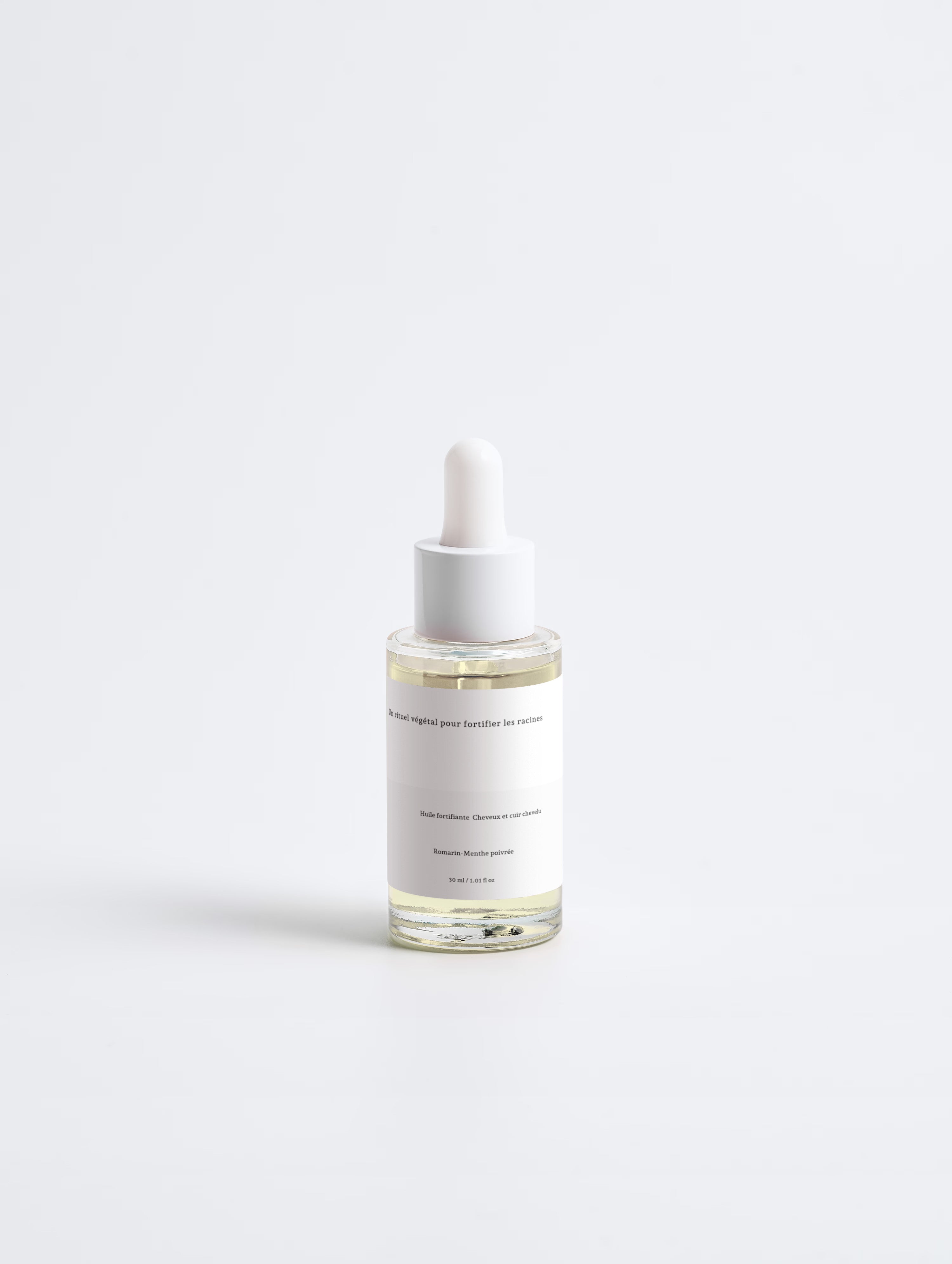 Huile Cheveux & Cuir Chevelu Bio | Romarin & Menthe Poivrée | REAL AND ROOTS
